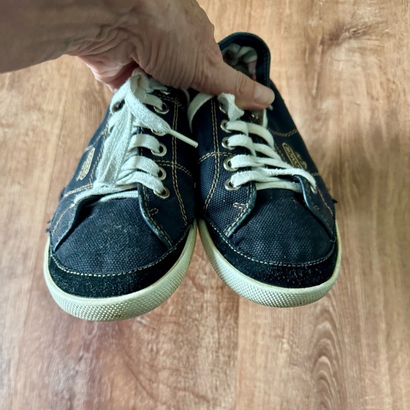 Coach Women’s Casual Black Canvas Sneakers Size 8.5 - Picture 4 of 9